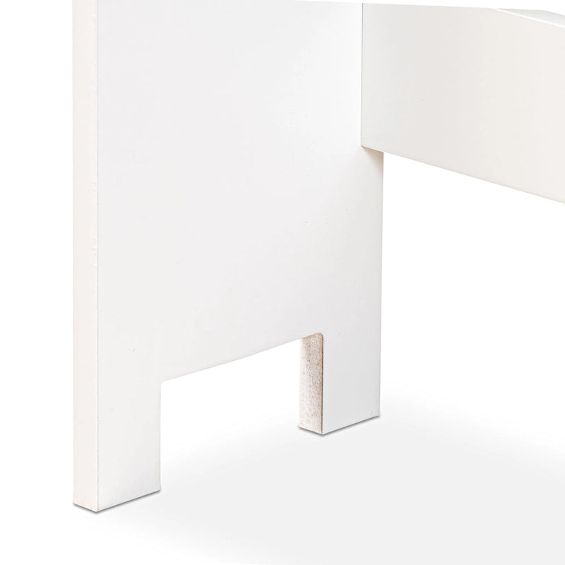 Meuble de Rangement de Salle de Bain Sur-WC avec Étagère Ouverte et Porte en Verre Blanc