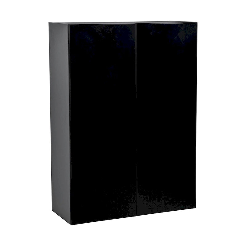 Double Door Wall Cabinet Shaker Style Panel White Off-white Brown Black Grey