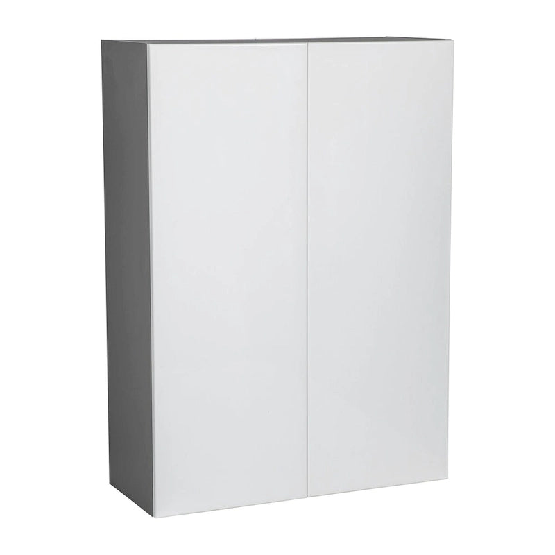Armoire murale à double porte Panneau de style Shaker Blanc Crème Marron Noir Gris