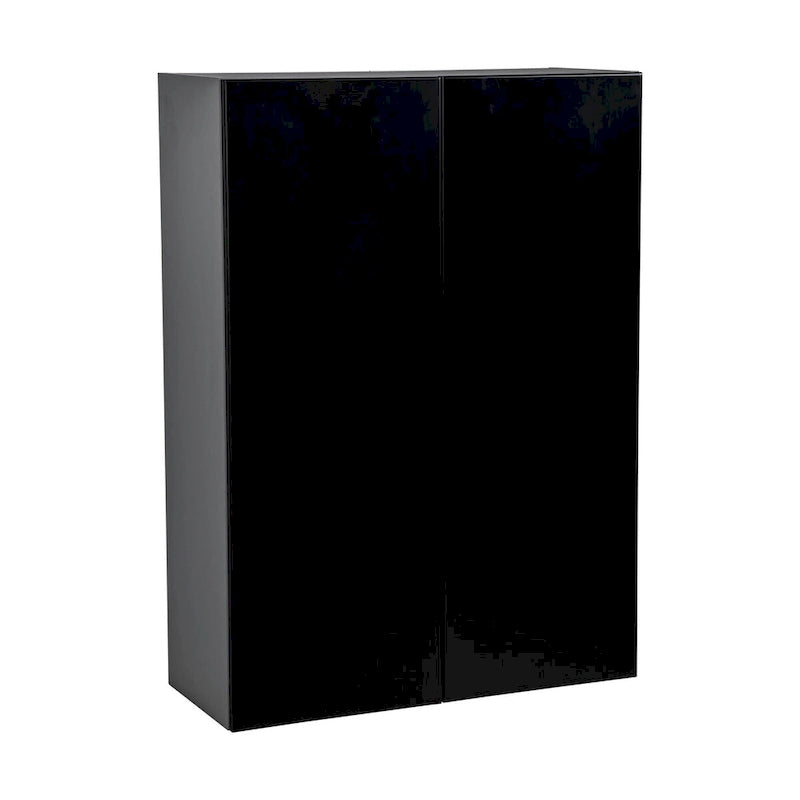 Armoire murale à double porte Panneau de style Shaker Blanc Crème Marron Noir Gris